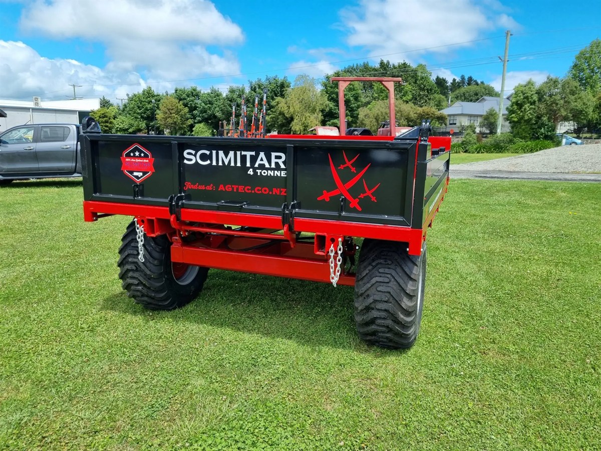 Scimitar 4 Tonne Tip Trailer - Image 2