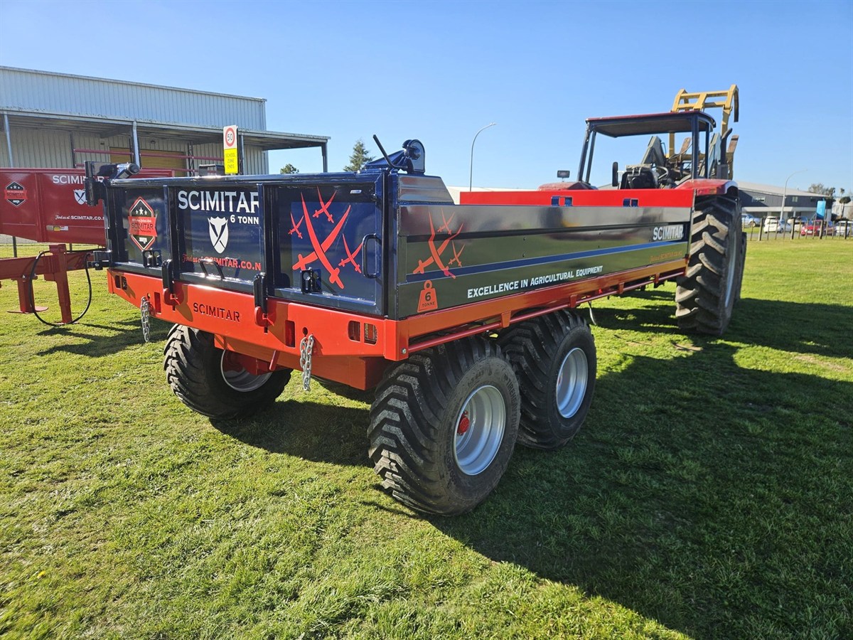 Scimitar 6 Tonne Tandem Tip Trailer - Image 2