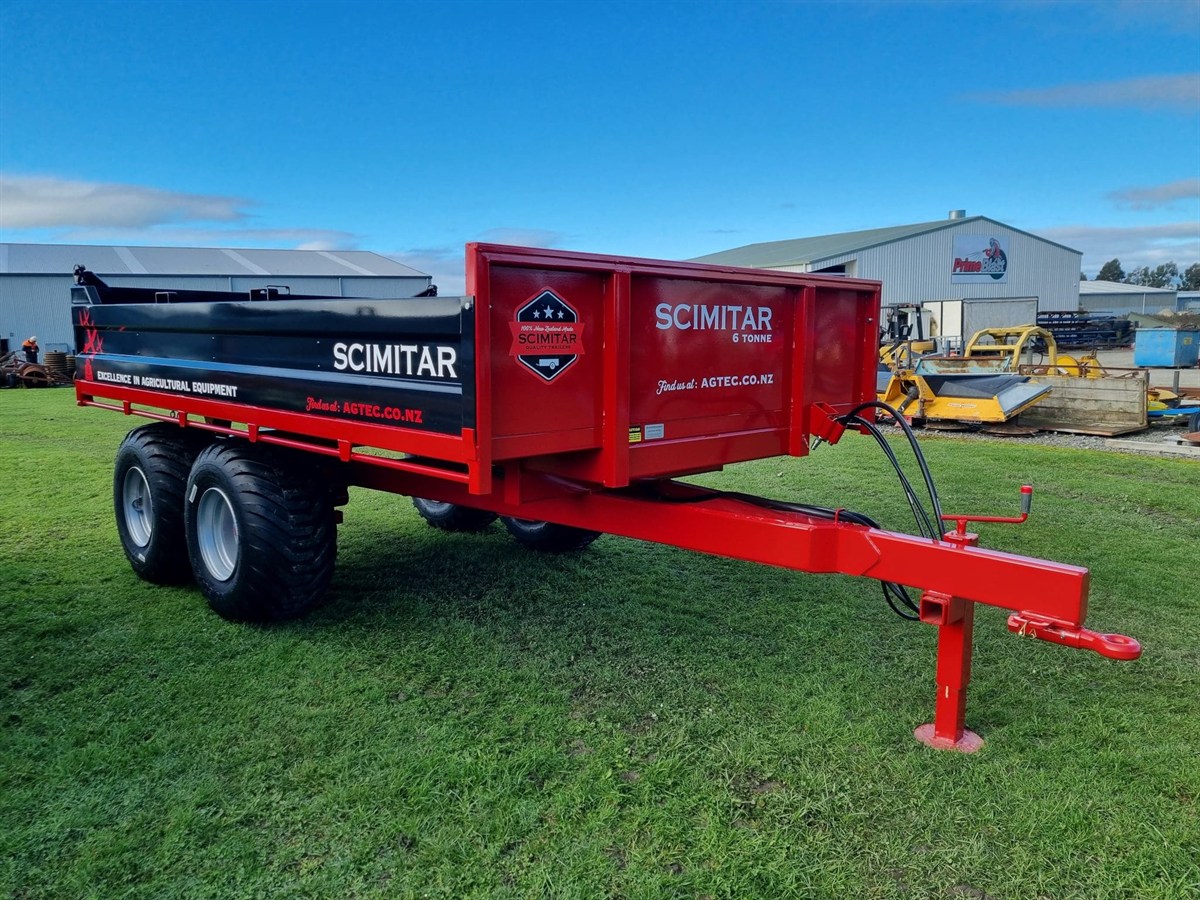 Scimitar 6 Tonne Tandem Tip Trailer - Image 3