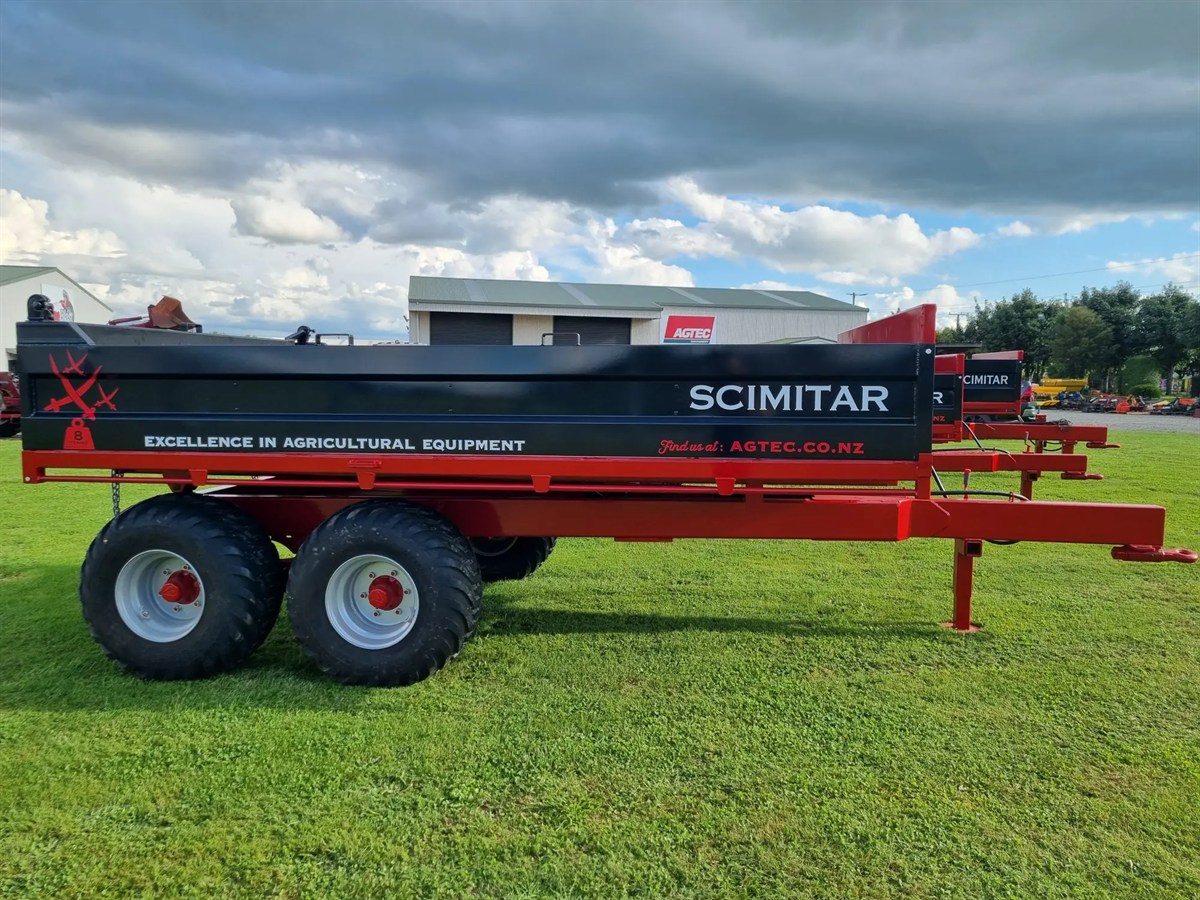 Scimitar 8 Tonne Tip Trailer - Image 2