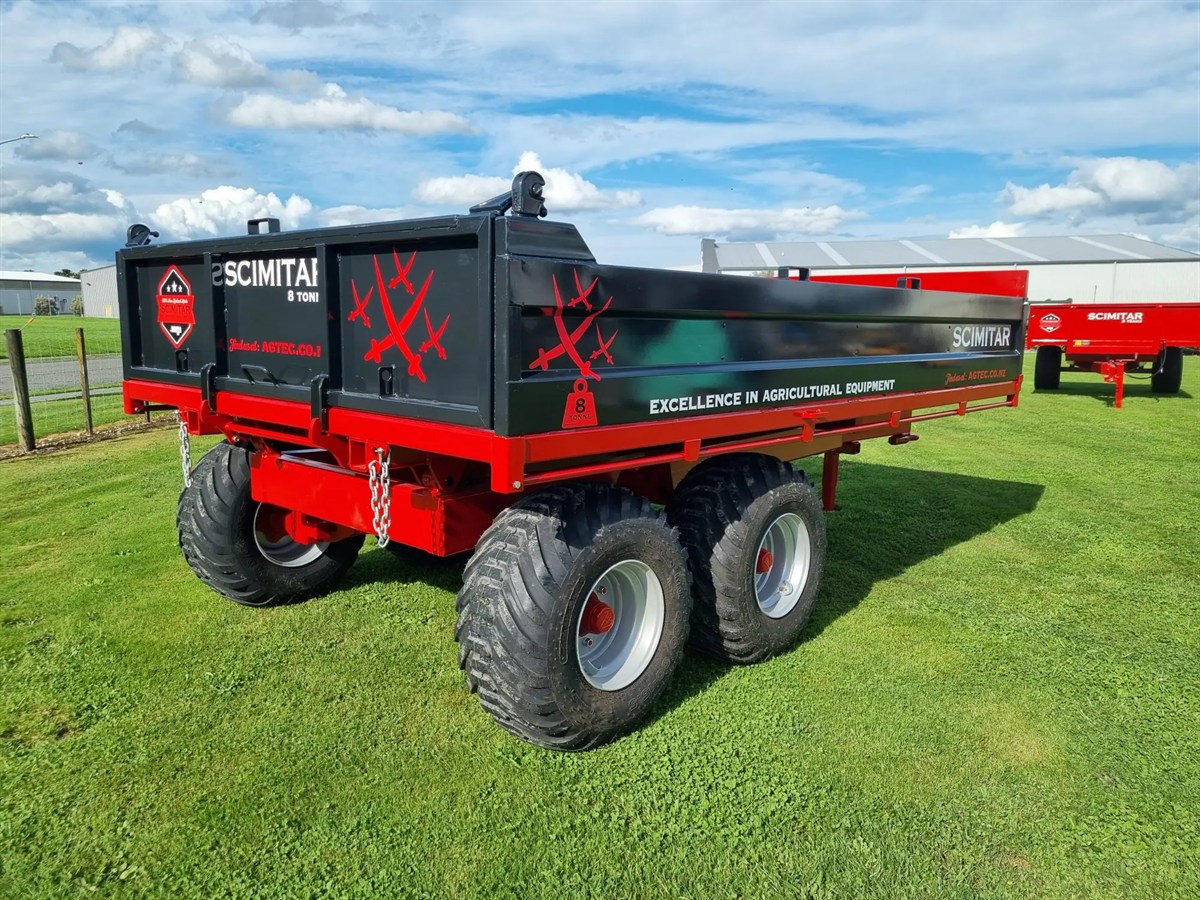 Scimitar 8 Tonne Tip Trailer - Image 3