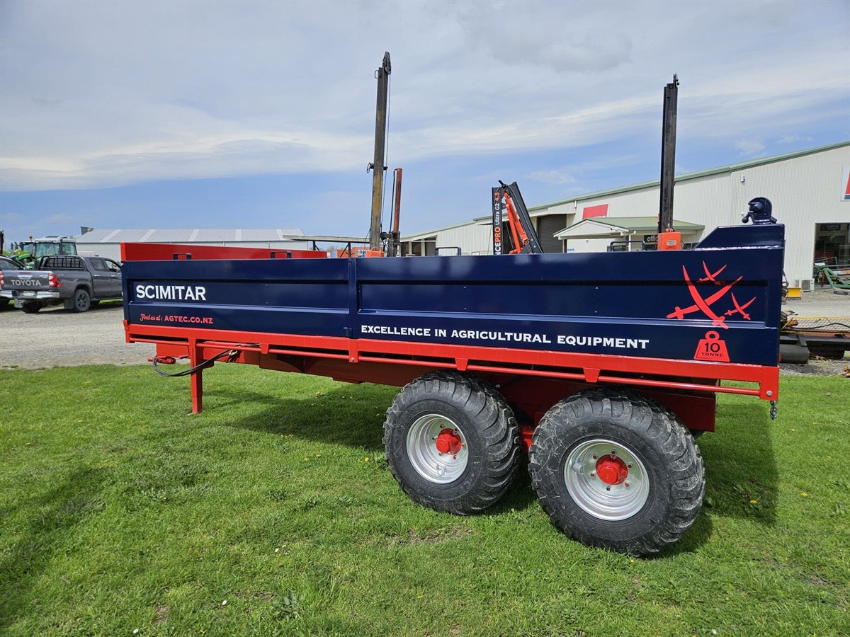 Scimitar 10 Tonne Tip Trailer - Image 4