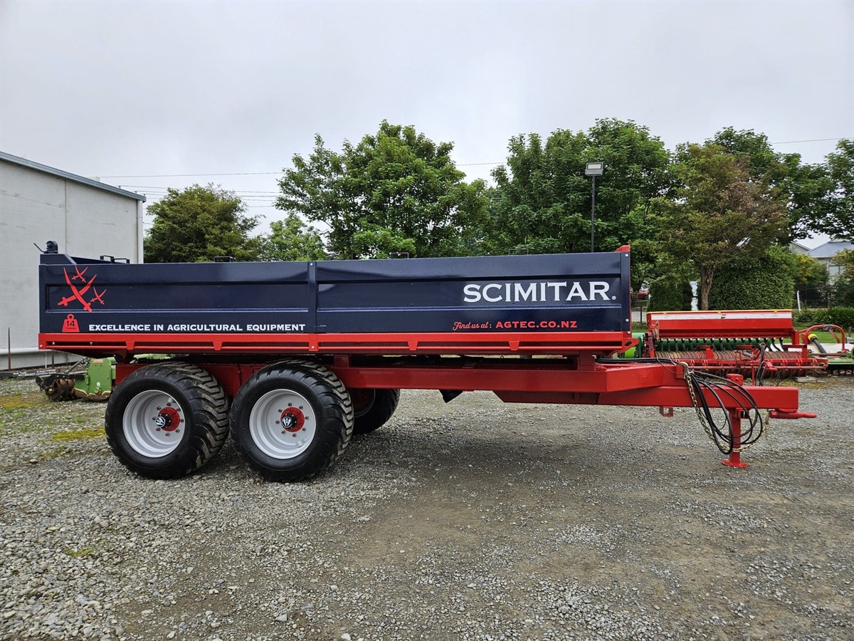 Scimitar 14 Tonne Tip Trailer - Image 3