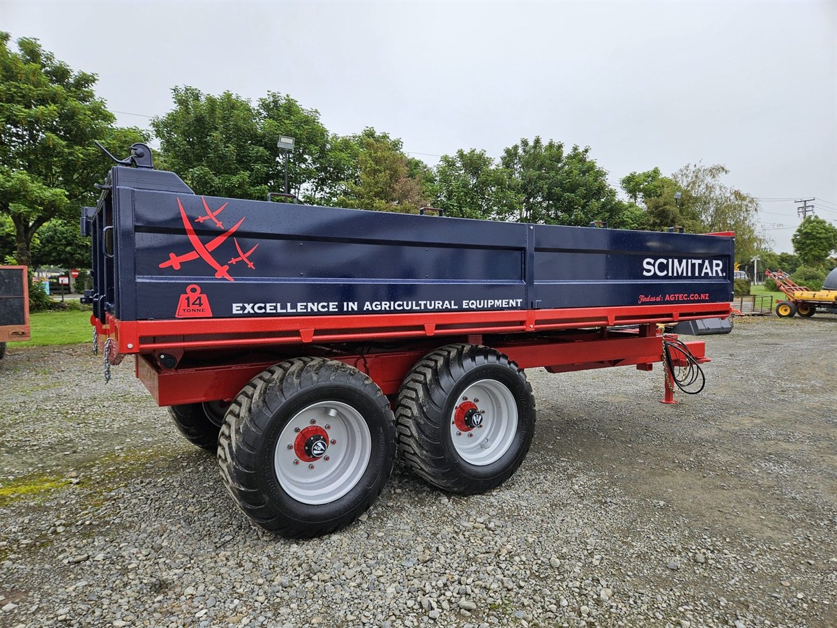 Scimitar 14 Tonne Tip Trailer - Image 4
