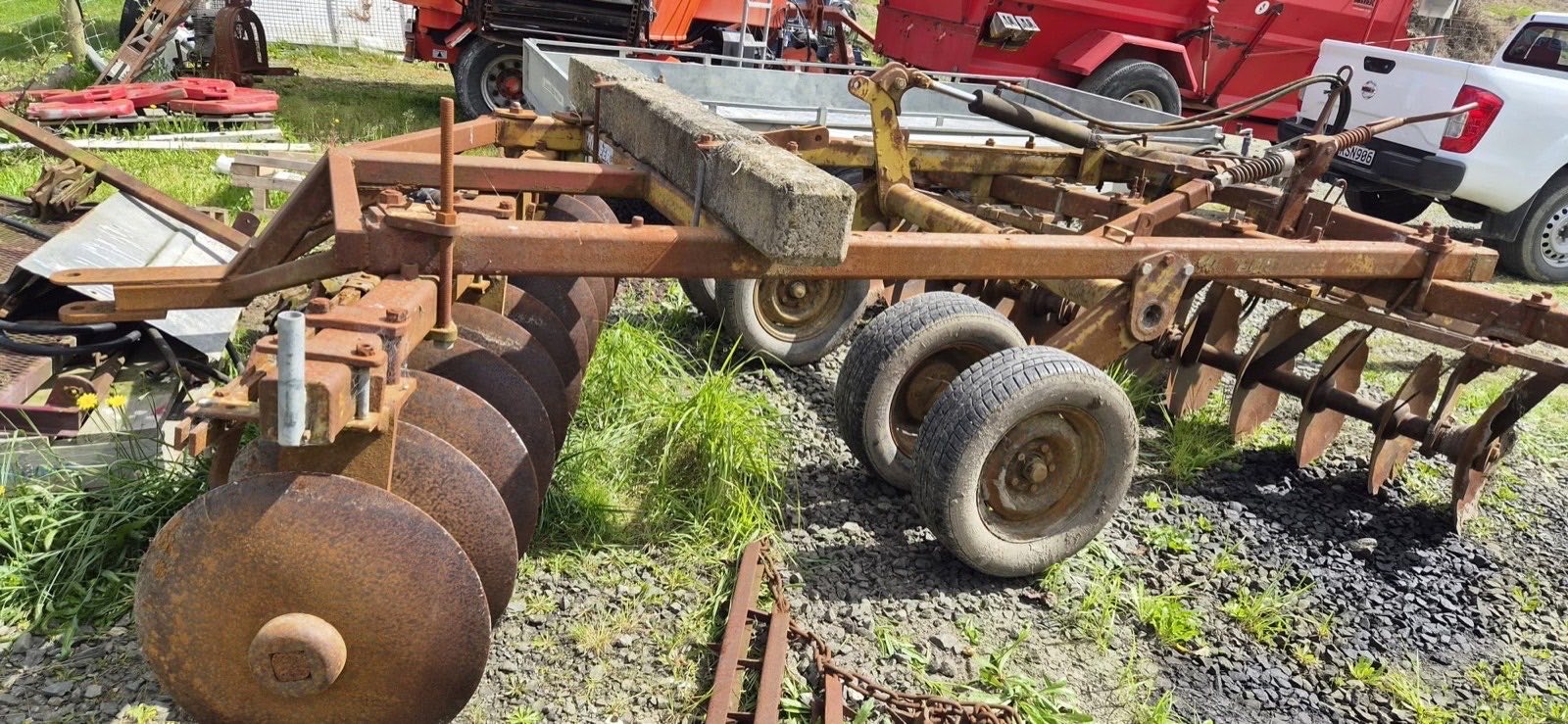 Hooper 2020 Trailed Disc Harrows 3m - Image 2